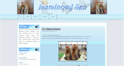 Desktop Screenshot of jasminovysen.cz
